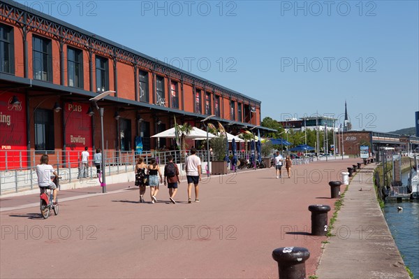 Rouen (Seine Maritime), the Docks