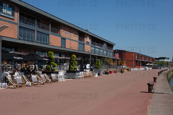 Rouen (Seine Maritime), the Docks