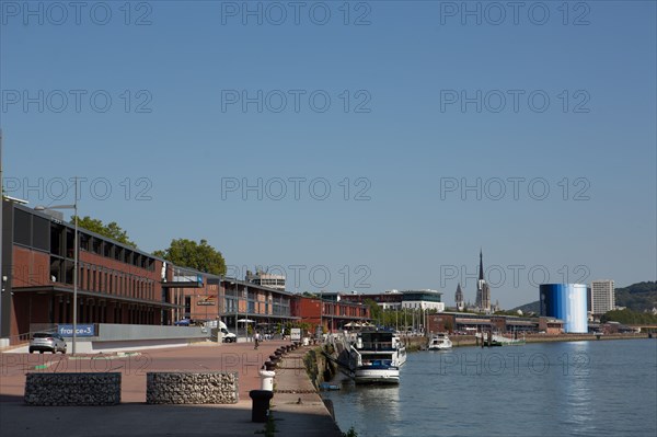 Rouen (Seine Maritime), the Docks