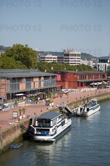 Rouen (Seine Maritime), the Docks