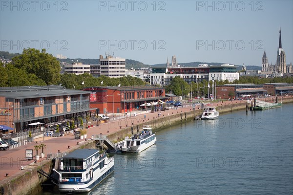 Rouen (Seine Maritime), the Docks