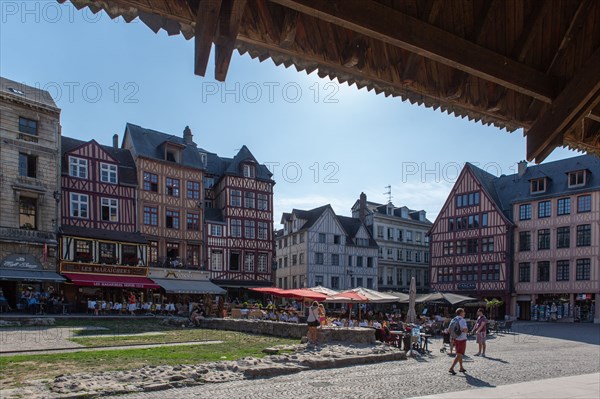 Rouen (Seine Maritime), place du Vieux Marché