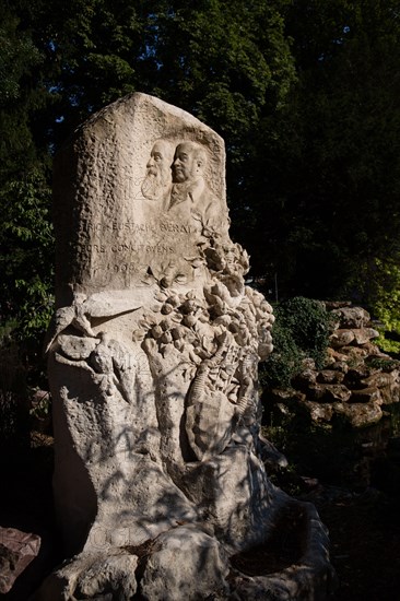 Rouen (Seine Maritime), monument by the Frères Bérat