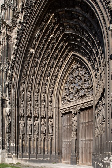 Rouen (Seine Maritime), église abbatiale Saint-Ouen