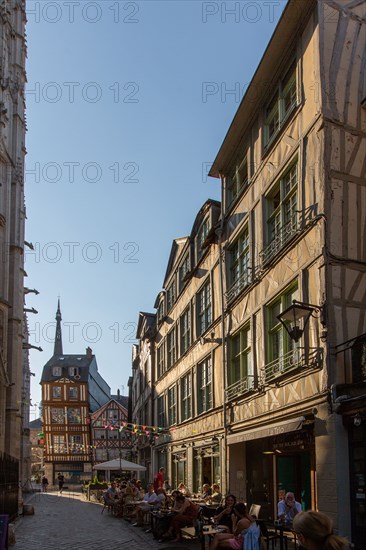 Rouen (Seine Maritime), rue Martainville