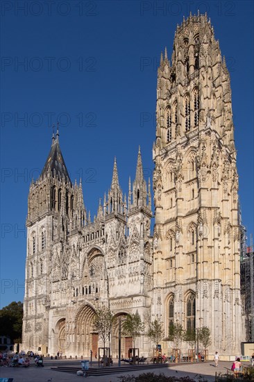 Rouen (Seine Maritime), cathédrale Notre-Dame