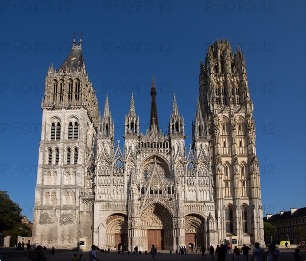 Rouen (Seine Maritime), cathédrale Notre-Dame