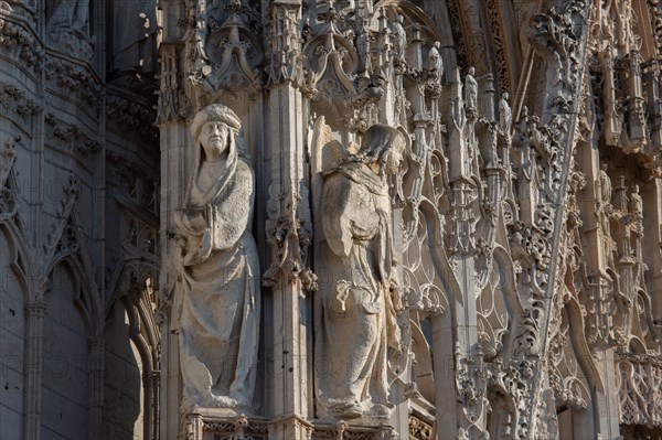 Rouen (Seine Maritime), cathédrale Notre-Dame