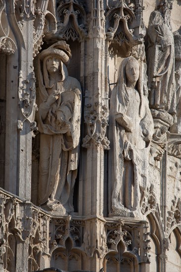 Rouen (Seine Maritime), cathédrale Notre-Dame