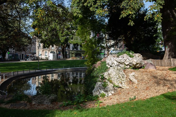 Rouen (Seine Maritime), square Verdrel