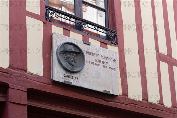 Rouen (Seine Maritime), maison natale de Camille Cé