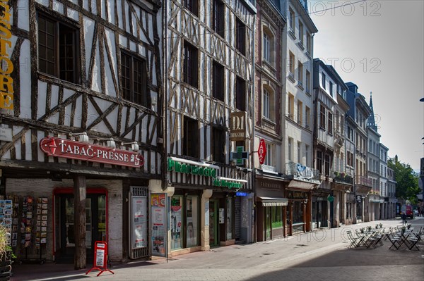 Rouen (Seine Maritime), rue de l'Hôpital