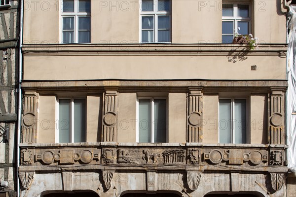 Rouen (Seine Maritime), rue Eau de Robec