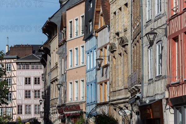 Rouen (Seine Maritime), rue Eau de Robec