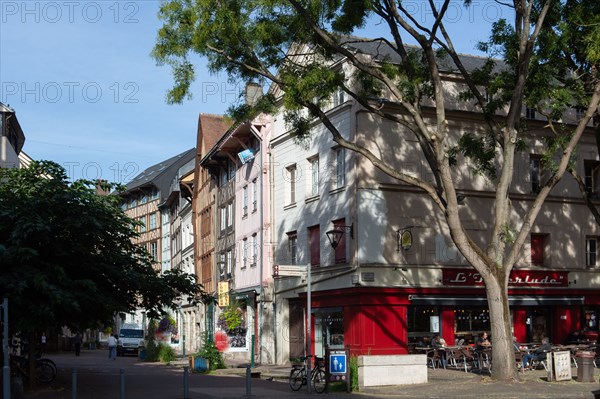 Rouen (Seine Maritime), rue Eau de Robec