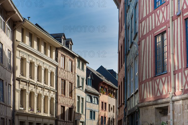 Rouen (Seine Maritime), rue Eau de Robec