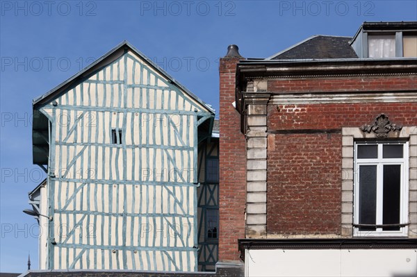 Rouen (Seine Maritime), rue Eau de Robec