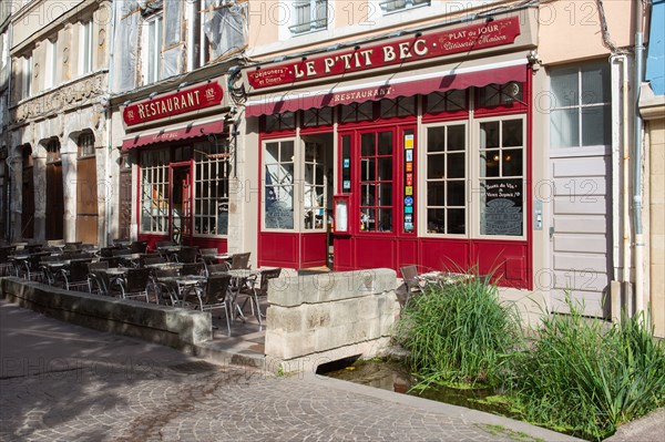 Rouen (Seine Maritime), rue Eau de Robec