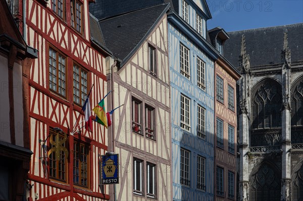 Rouen (Seine Maritime), rue des Boucheries Saint-Ouen