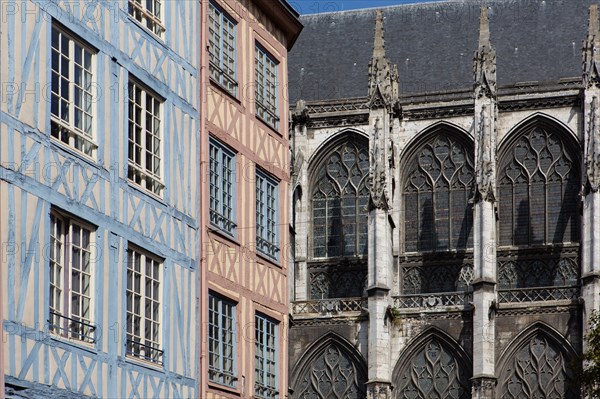 Rouen (Seine Maritime), rue des Boucheries Saint-Ouen