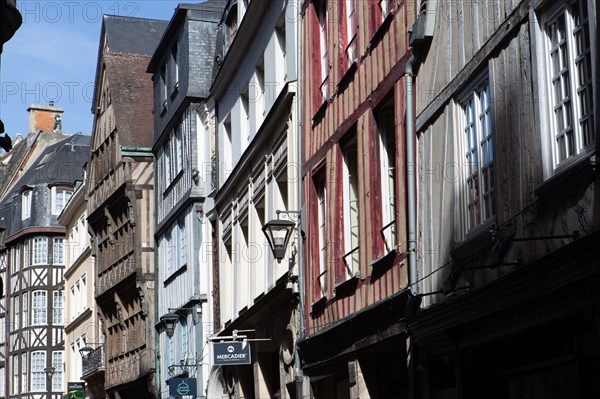 Rouen (Seine Maritime), rue Saint-Romain
