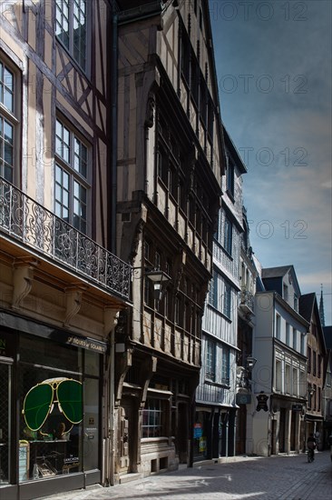 Rouen (Seine Maritime), rue Saint-Romain