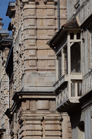 Rouen (Seine Maritime), rue du Gros Horloge