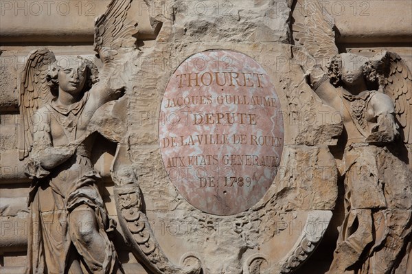 Rouen (Seine Maritime), rue du Gros Horloge