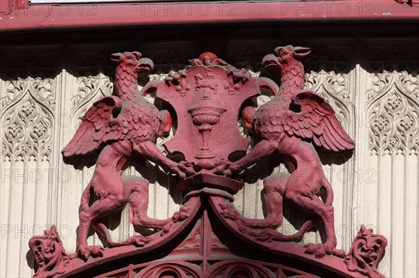 Rouen (Seine Maritime), rue du Gros Horloge