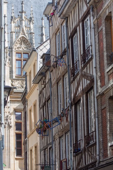 Rouen (Seine Maritime), rue Massacre