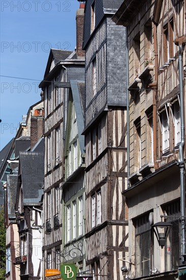 Rouen (Seine Maritime), rue du Gros Horloge