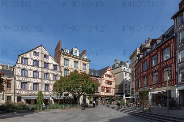 Rouen (Seine Maritime), place de la Pucelle