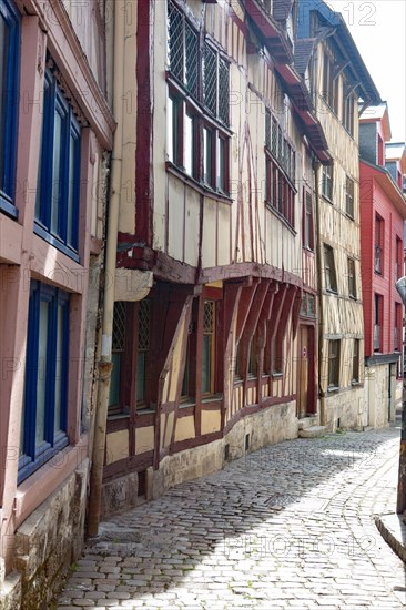 Rouen (Seine Maritime), rue du Petit Mouton