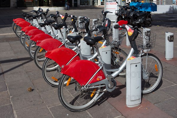 Rouen (Seine Maritime), vélos en libre service