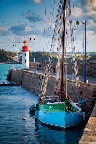 Fishing port of Erquy (Côtes d'Armor)