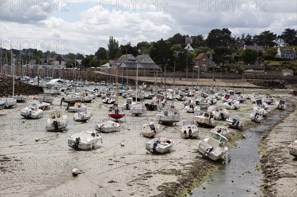 Pléneuf Val André, port, harbour of Dahouët (Côtes d'Armor)