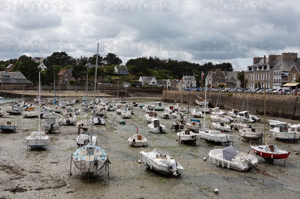 Pléneuf Val André, port, harbour of Dahouët (Côtes d'Armor)