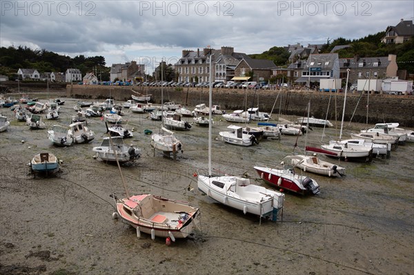 Pléneuf Val André, port, harbour of Dahouët (Côtes d'Armor)