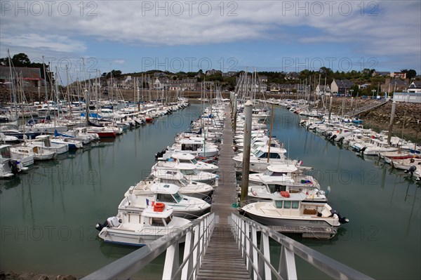 Pléneuf Val André, port, harbour of Dahouët (Côtes d'Armor)