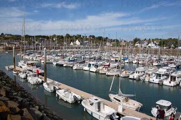 Pléneuf Val André, port, harbour of Dahouët (Côtes d'Armor)