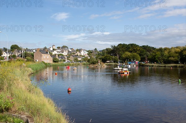 Pléneuf Val André, Dahouët, port, miniature harbour (Côtes d'Armor)