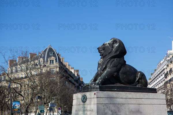 Paris, place Denfert Rochereau