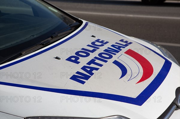 Paris, police car