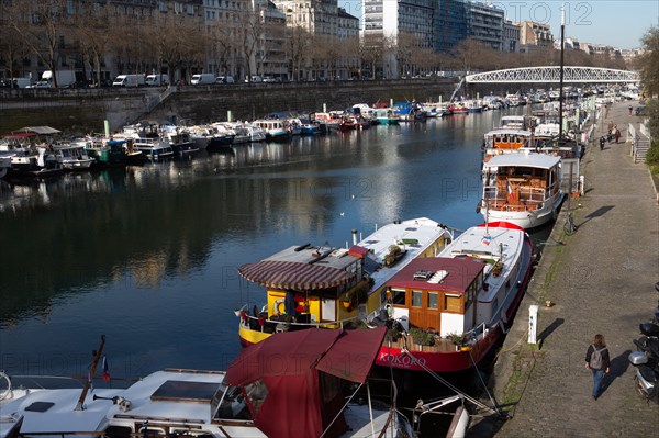 Paris, bassin de l'Arsenal