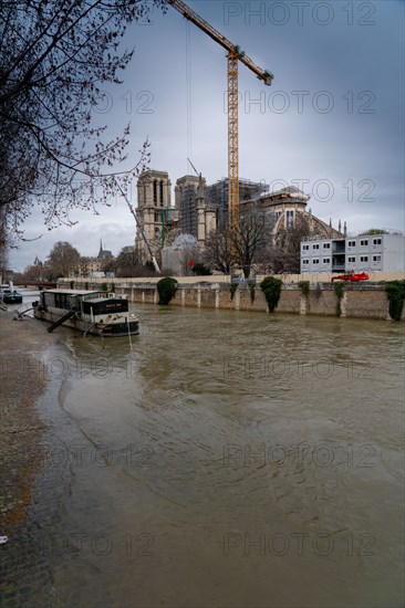 Cathédrale Notre-Dame de Paris, un an après l’incendie du 15 avril 2019