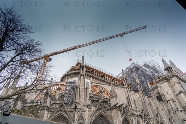 Cathédrale Notre-Dame de Paris, un an après l’incendie du 15 avril 2019