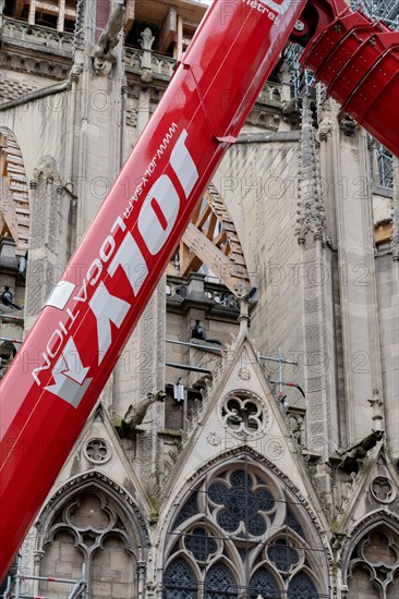 Cathédrale Notre-Dame de Paris, un an après l’incendie du 15 avril 2019