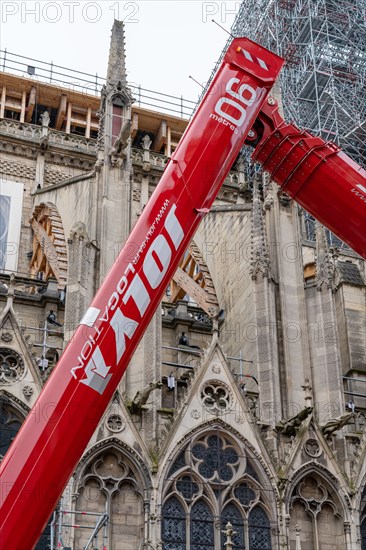 Cathédrale Notre-Dame de Paris, un an après l’incendie du 15 avril 2019