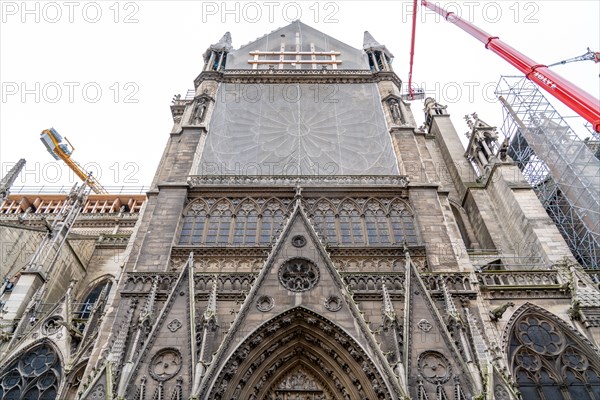 Cathédrale Notre-Dame de Paris, un an après l’incendie du 15 avril 2019