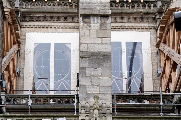 Cathédrale Notre-Dame de Paris, un an après l’incendie du 15 avril 2019